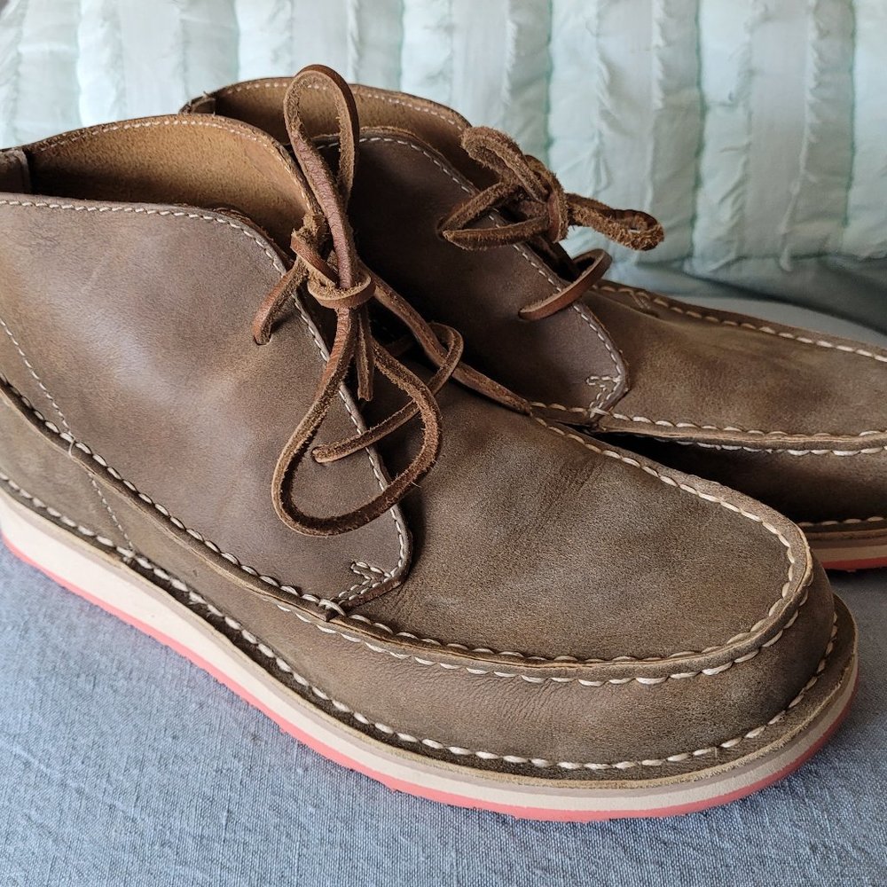 ARIAT 6 Leather Moccasin Boot, Tan